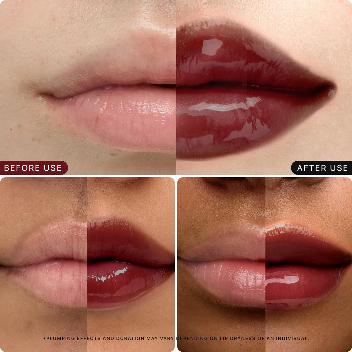Nature Republic lip stick held in hand to show size and travel-friendly scale