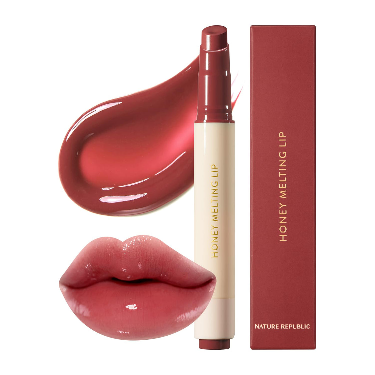 Nature Republic front packaging showing sleek stick and shade name