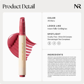 Nature Republic ingredient label highlighting honey extract and oils