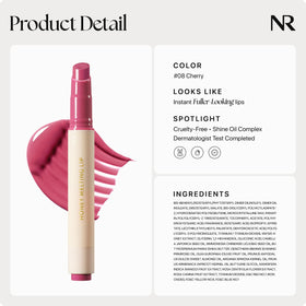 Nature Republic label listing honey extract and shine oil complex benefits