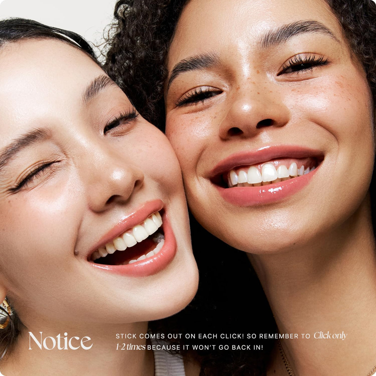 Nature Republic Lychee shade swatched on skin showing sheer tint and glow