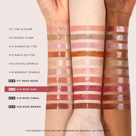 Nature Republic side profile highlighting glossy sheen and glassy lip effect