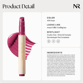 Nature Republic next to coin illustrating compact size and travel-ready convenience