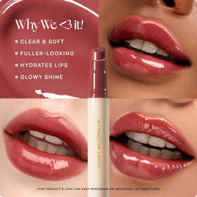 Nature Republic opened stick revealing honey-like balm tip for smooth glide