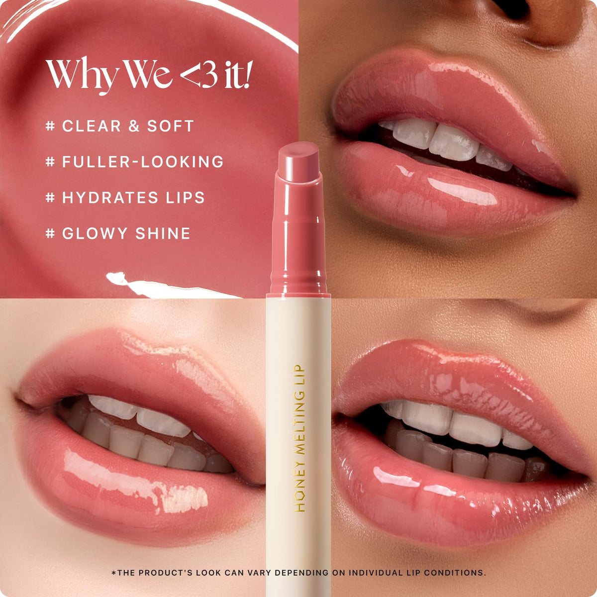 Nature Republic opened stick displaying balm-gloss bullet for easy application