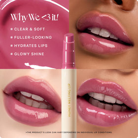 Nature Republic arm swatch of Dark Cherry Choux showing buildable tint