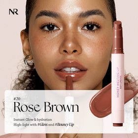 Nature Republic close-up of glossy honey-like texture for smooth application