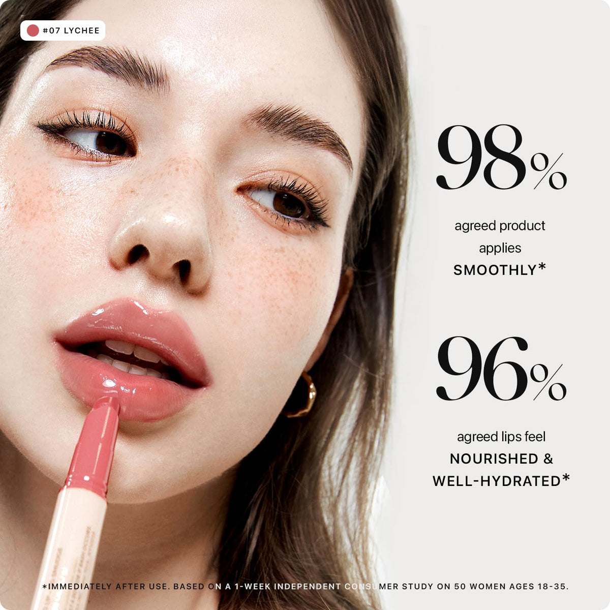 Nature Republic close-up texture revealing smooth honey-like shine and hydration