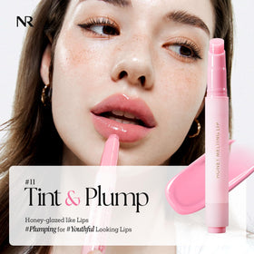 Nature Republic texture close-up revealing honey-like glossy surface that demonstrates smooth hydration