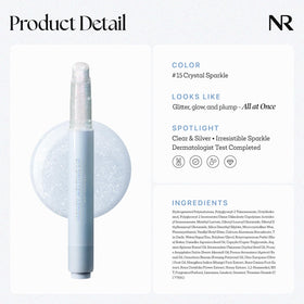 Nature Republic size comparison next to coin showing compact travel-friendly
