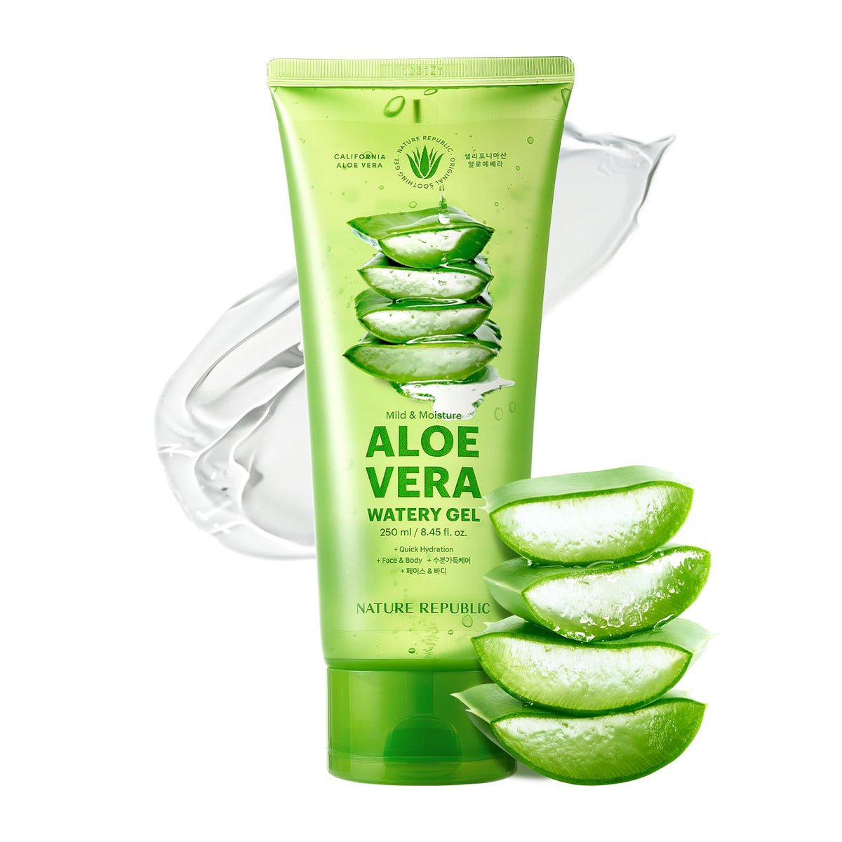 Nature Republic tube front packaging showing product name and benefits