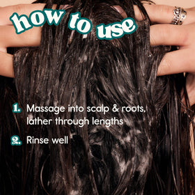 Nature Spell before and after length and volume comparison for fuller look
