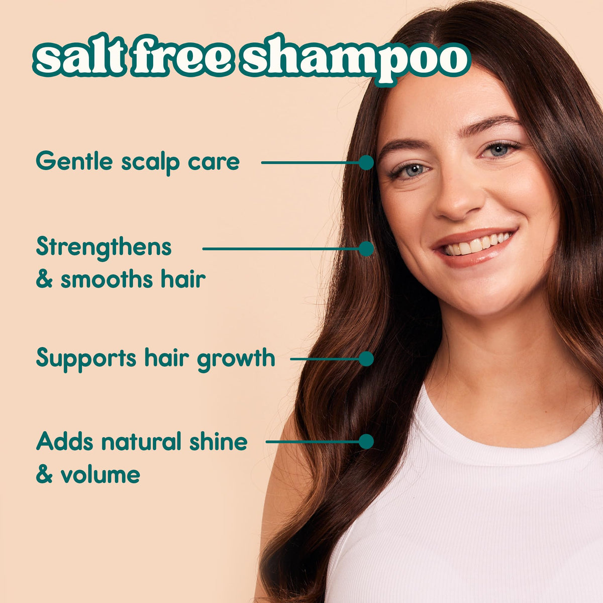 Nature Spell pump detail highlighting easy dispensing and mess-free use