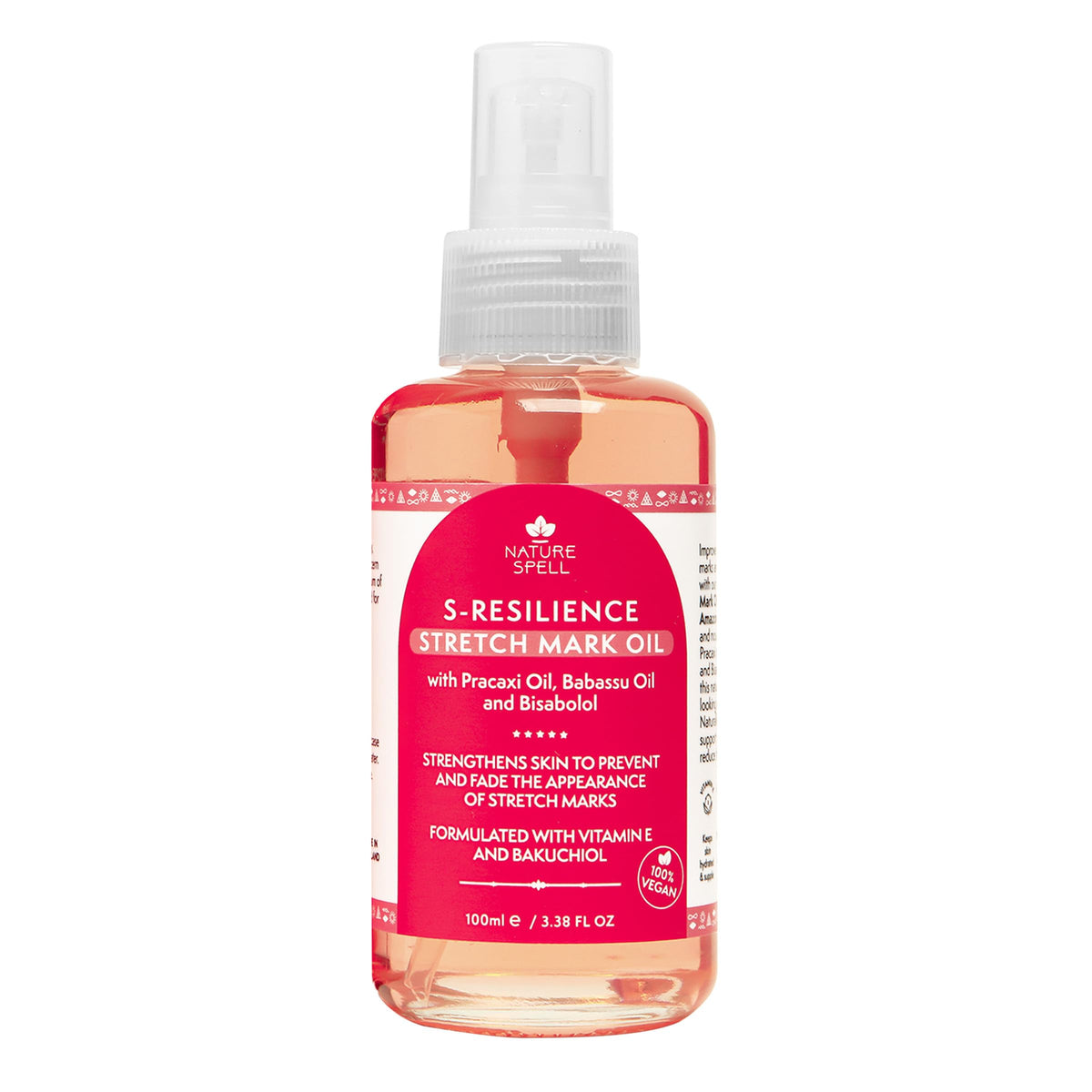 Nature Spell front bottle view showing clean packaging and benefits
