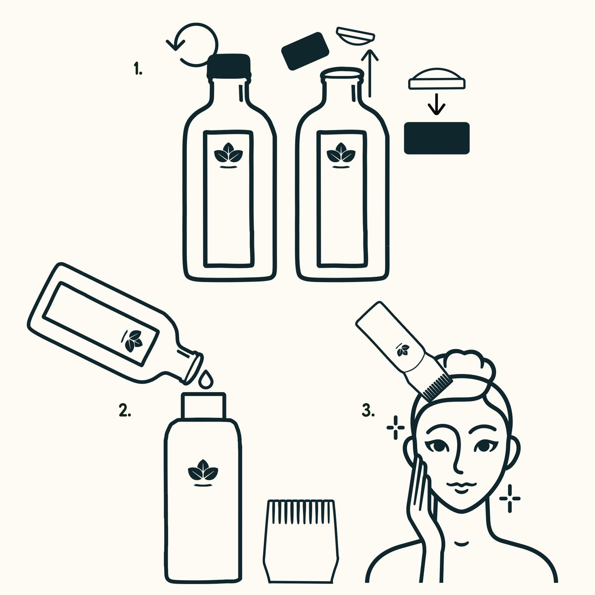 Nature Spell in salon-style setting demonstrating professional at-home treatment benefit