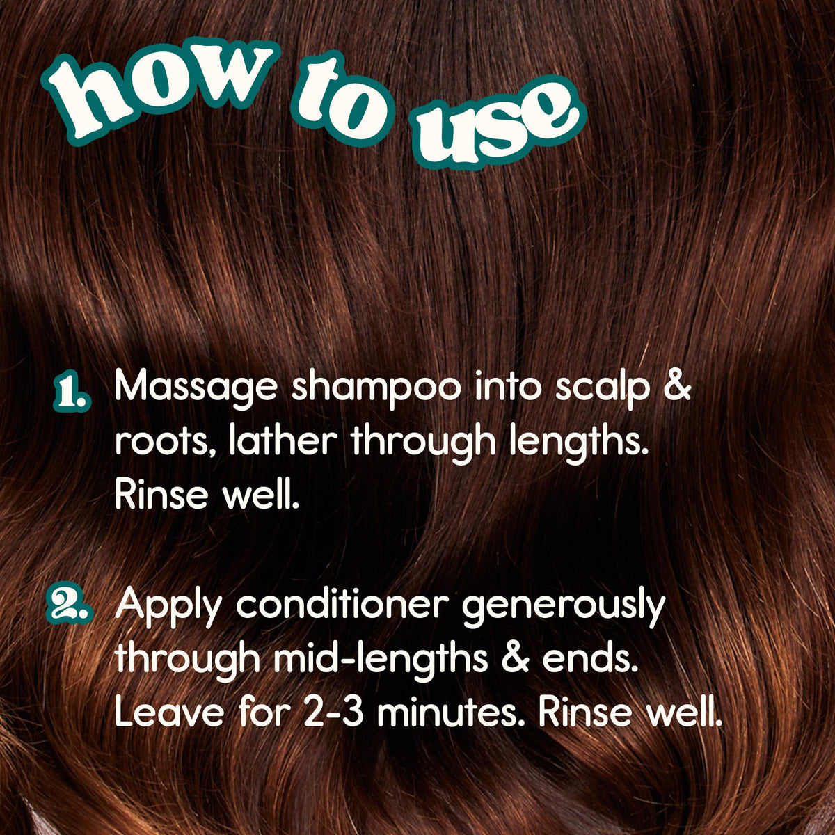 Nature Spell shampoo lather on hair illustrating effective gentle cleansing