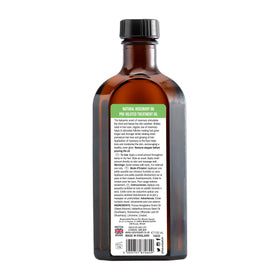 Bathroom shelf scene with Nature Spell oil in routine, supports consistent self-care