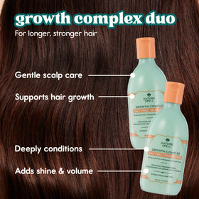 Nature Spell shampoo pour highlighting lightweight texture and gentle cleanse