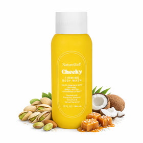 NatureWell front packaging showing bottle and scent, highlights nourishing formula