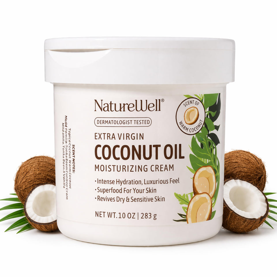 NATURE WELL front tub showing product branding and packaging benefit