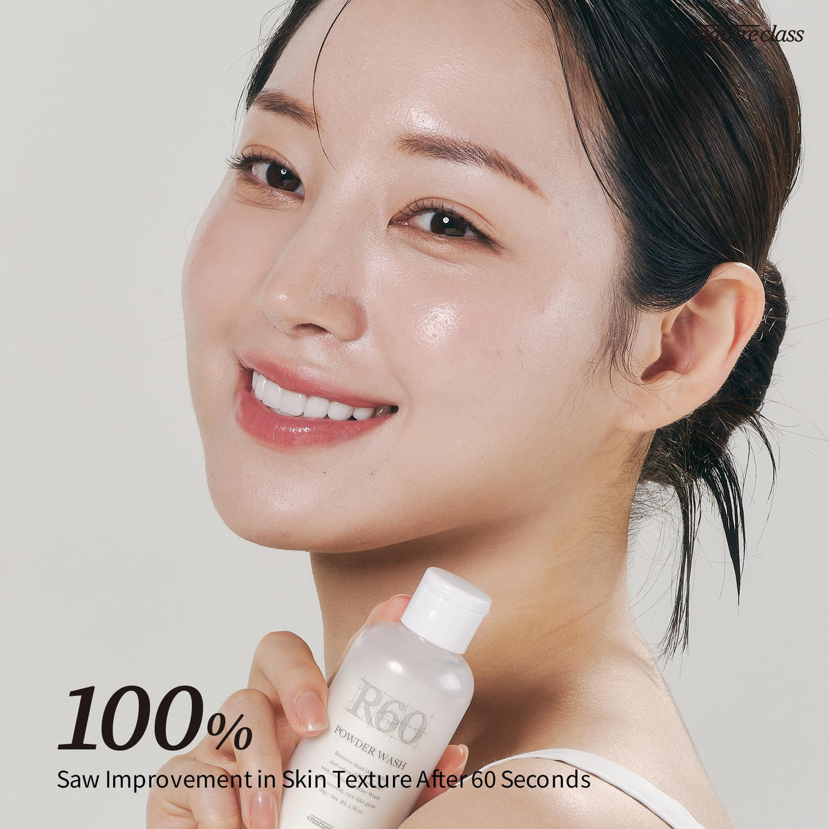 NATURECLASS creamy foam lather demonstrating soft cushiony cleanse