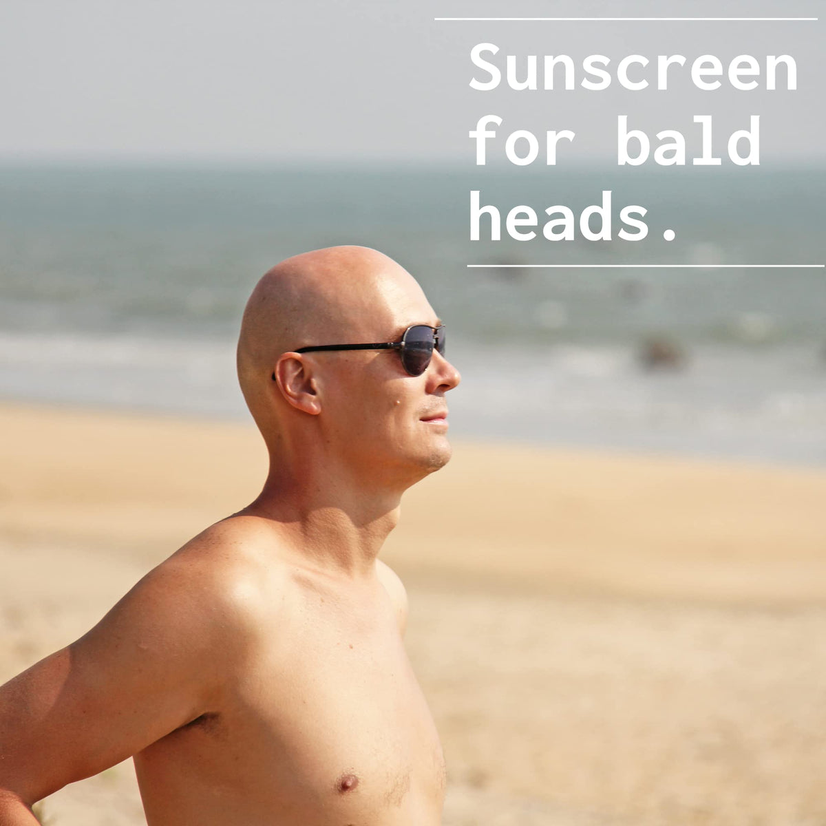 Nature's Apothecary sunscreen powder in use at the beach for active protection