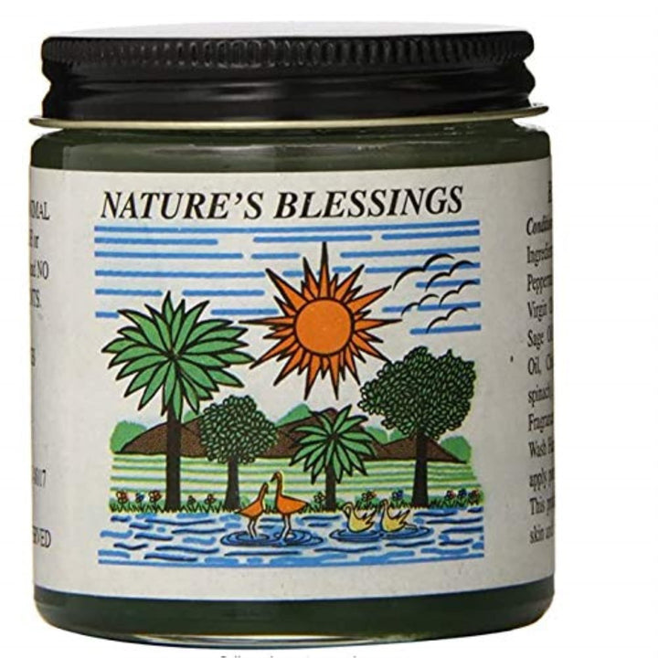 Nature's Blessings jar front view showing label and value pack convenience