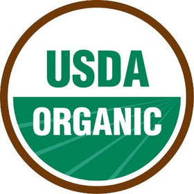 Natures Leaf label detail featuring USDA Organic badge and ingredient clarity