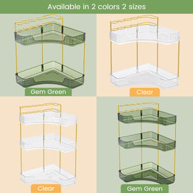 NATURE'S SOURCE styled bathroom scene enhances countertop organization benefit