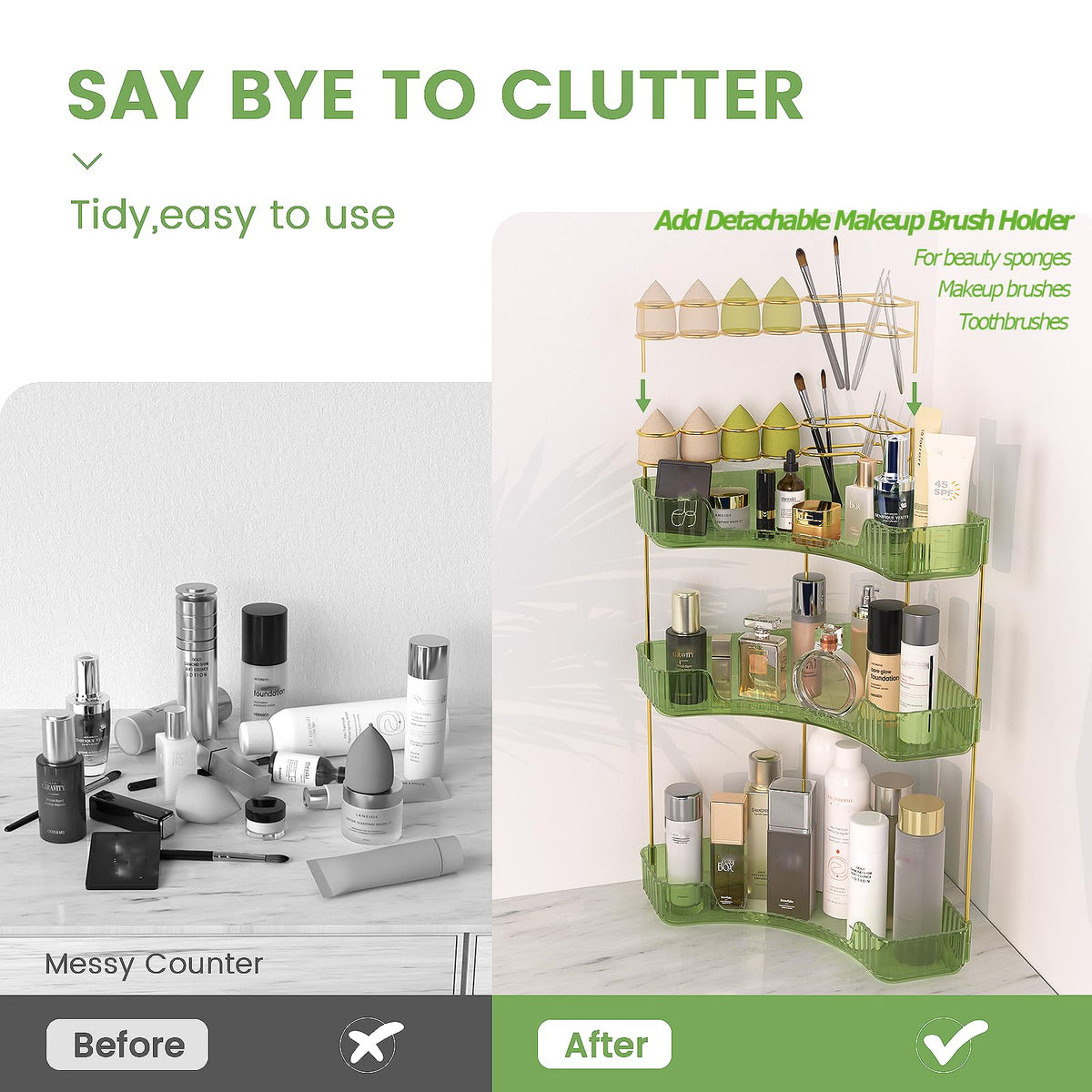 NATURE'S SOURCE top tier holding perfumes for elegant display benefit
