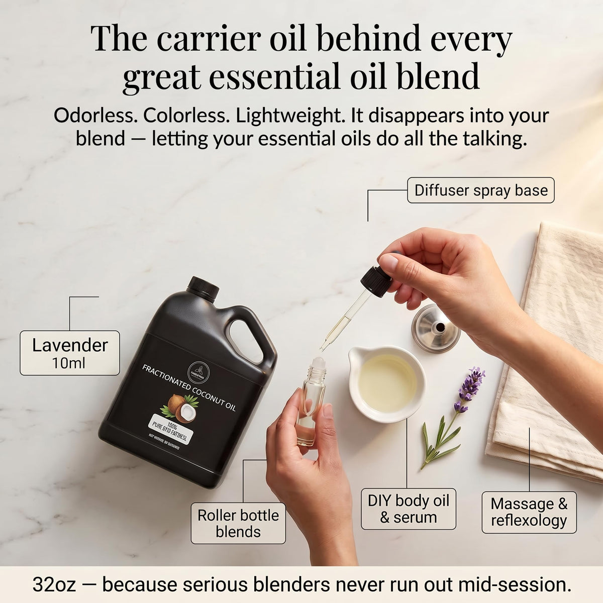 Naturevibe Botanicals applied to hair showcasing reduced frizz and shine