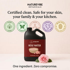 Naturevibe Botanicals spray applied to hair showing hydration and improved manageability