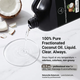 Naturevibe Botanicals open jar top displaying resealable cap for freshness