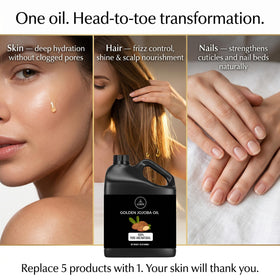 Naturevibe Botanicals applied to hair ends to add shine and tame frizz