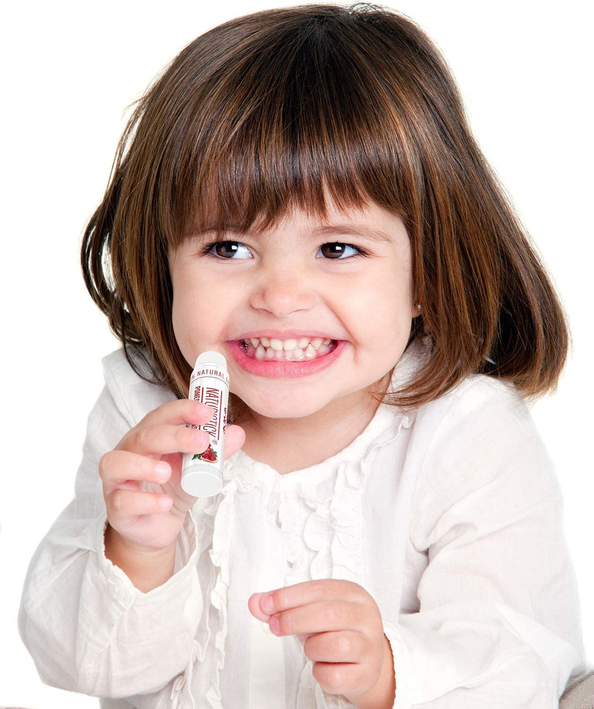 Naturistick balm in hand showing size comparison and convenient portability benefit