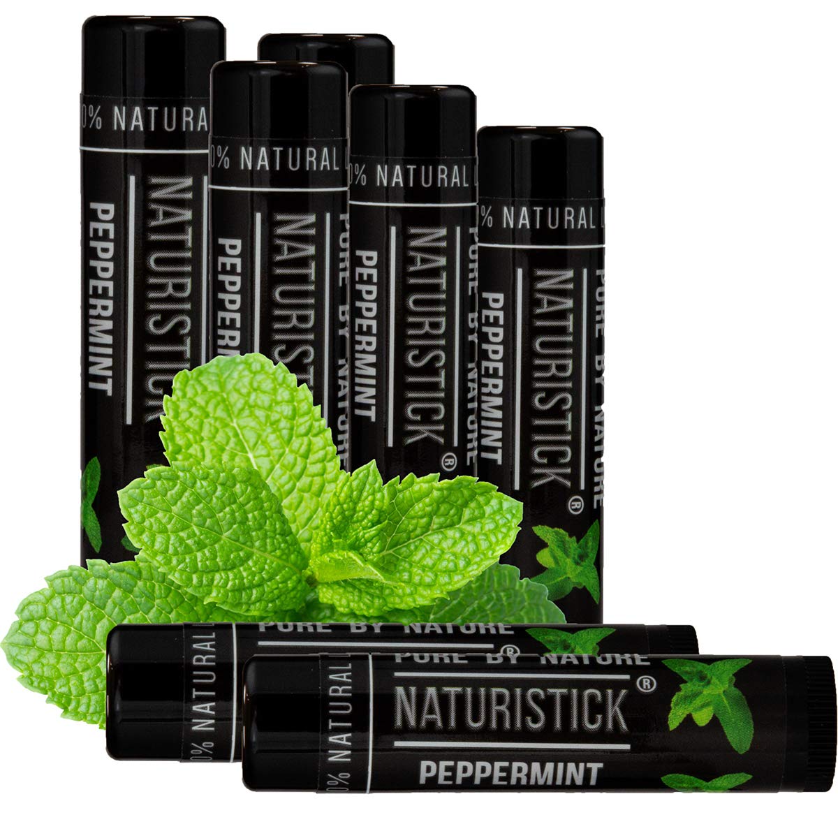 Naturistick beeswax texture close-up highlighting smooth, natural moisturizing finish