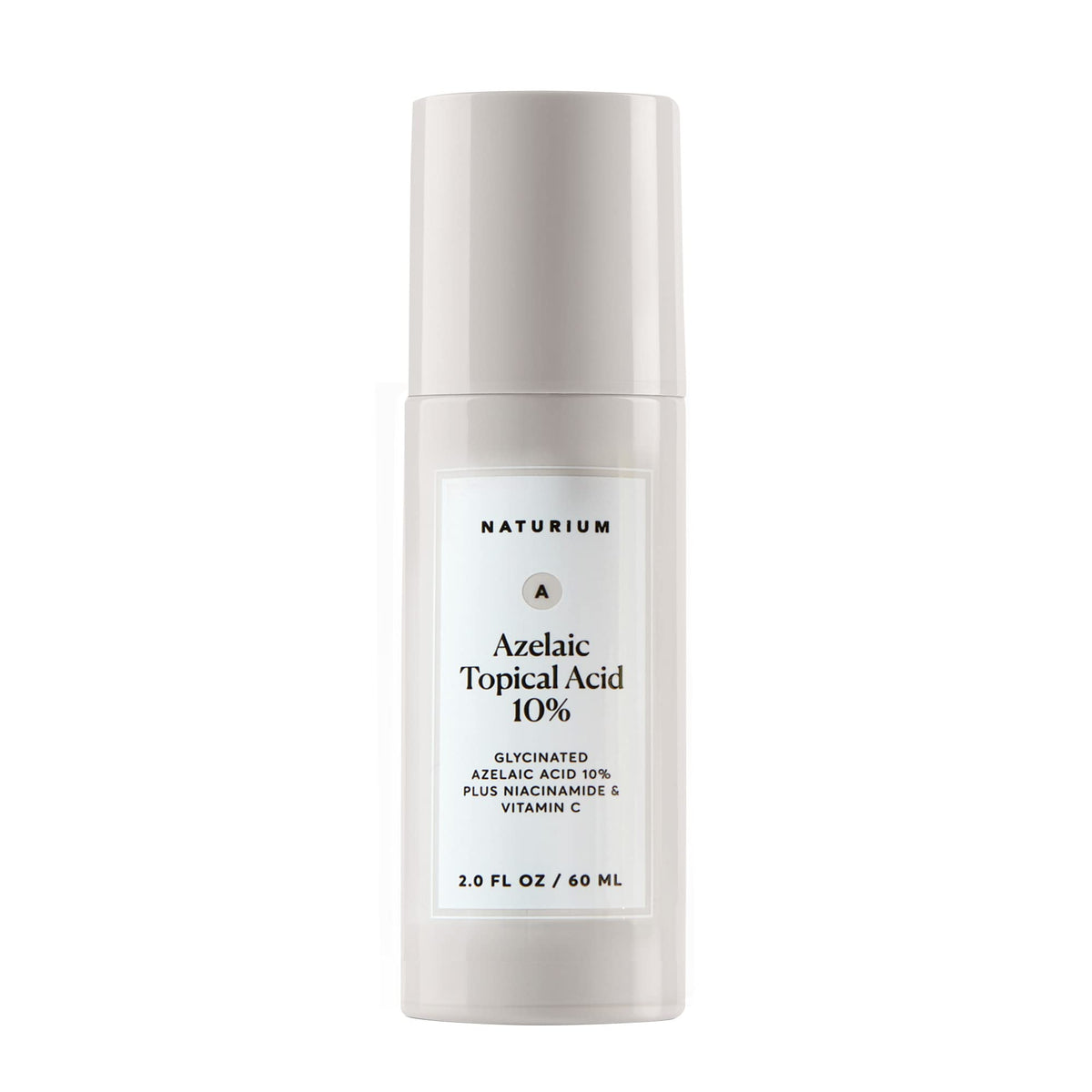 Naturium product front packaging showing treatment and benefit for even skin tone