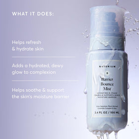 Naturium close-up label showing ingredients and usage directions clearly