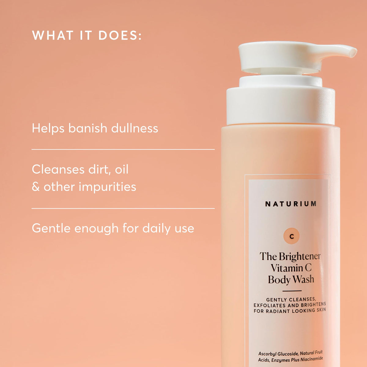 Naturium gel-cream texture closeup illustrating silky formula for gentle smoothing effect