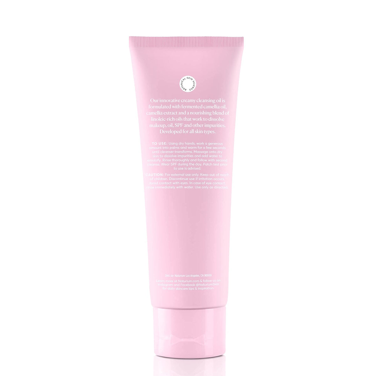 Naturium 3.5 oz size comparison on shelf showing compact travel-friendly benefit