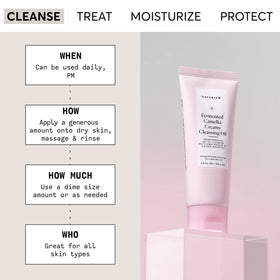 Naturium texture close-up of creamy gel demonstrating smooth application benefit