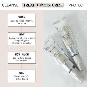 Naturium texture close-up highlighting creamy consistency and hydration