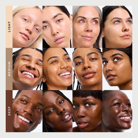 Naturium application on hand demonstrating deep tint coverage and natural-looking radiance