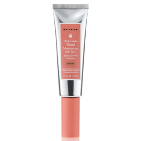 Naturium front packaging showing SPF 50+ protection and medium tint benefit