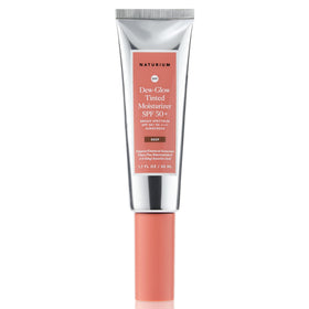 Naturium front packaging showing bottle and product name, clear protective SPF benefit