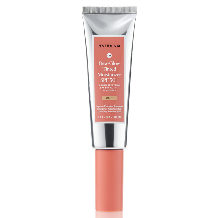 Naturium Dew-Glow front tube showing packaging and size benefit