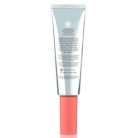 Naturium applied under foundation showing smoothing primer benefit
