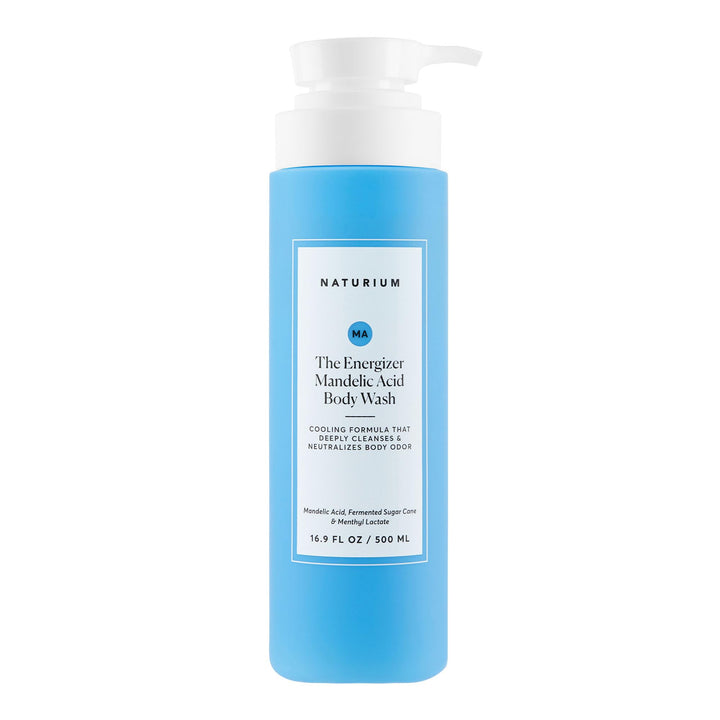 Naturium front bottle view showing cooling energizer body wash for refreshing cleanse
