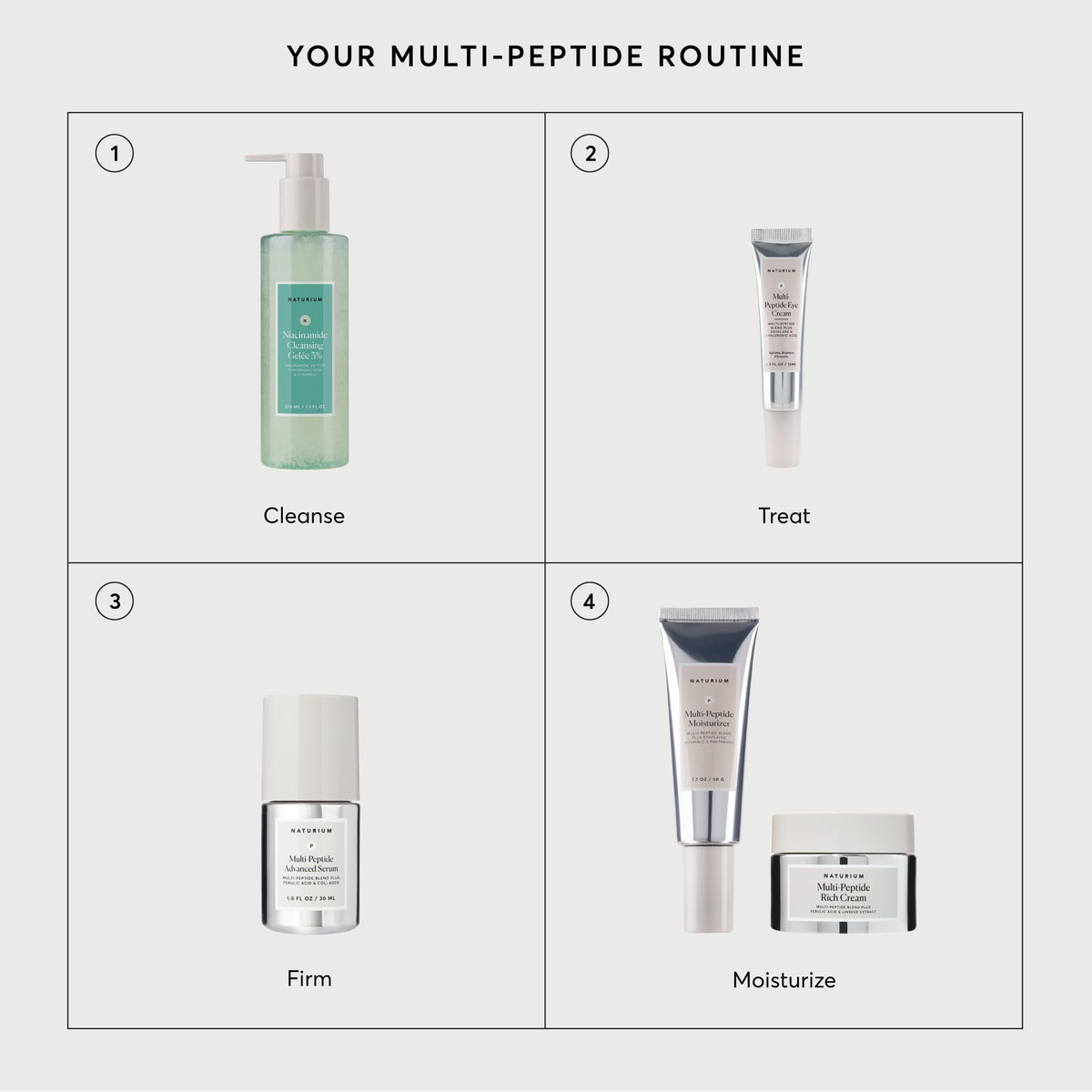 Naturium application on ring finger demonstrating gentle under-eye application