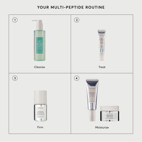 Naturium application on ring finger demonstrating gentle under-eye application